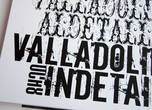 diseño gráfico libro Valladolid al Detalle 2008