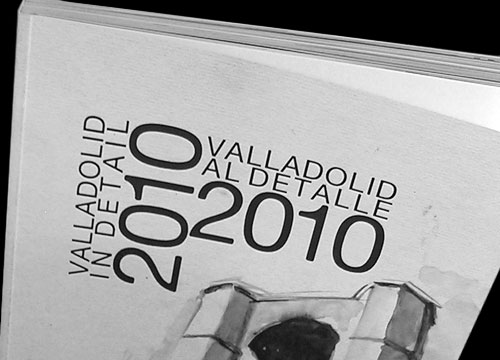 diseño gráfico libro Valladolid al Detalle 2010
