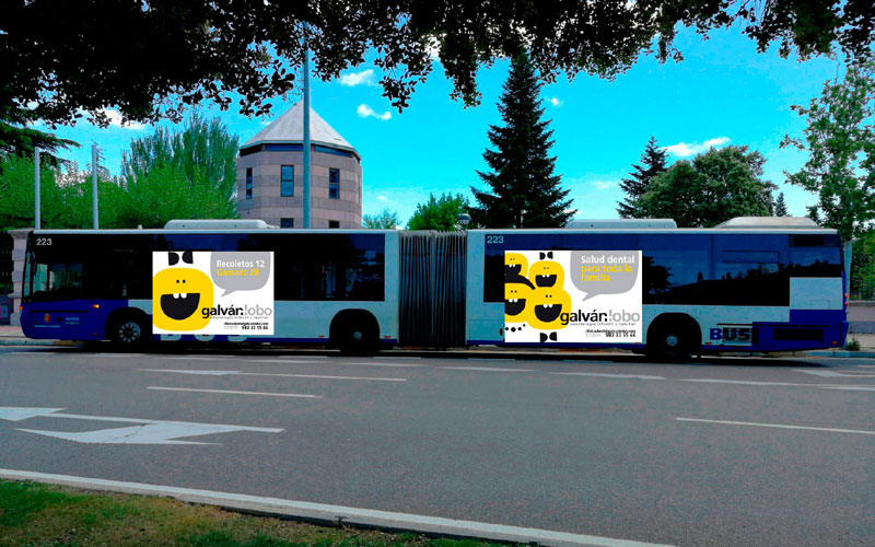 Campañas publicitarias en autobuses urbanos