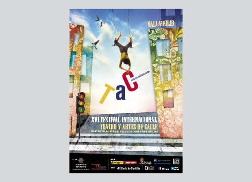 cartel TAC XVI Festival Internacional de Teatro y Artes de calle