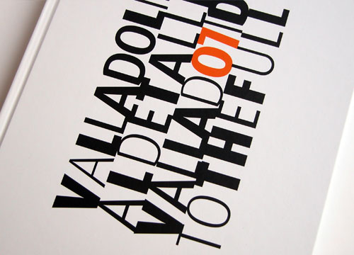 diseño gráfico libro Valladolid al Detalle 2007