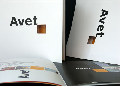 diseño gráfico catálogo Avet