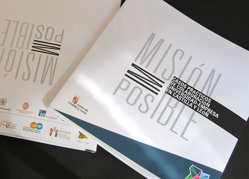 diseño gráfico Memoria Fundación Universidades de Castilla y León