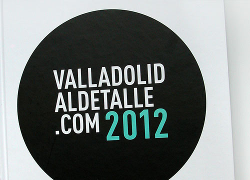 diseño gráfico libro Valladolid al Detalle 2012