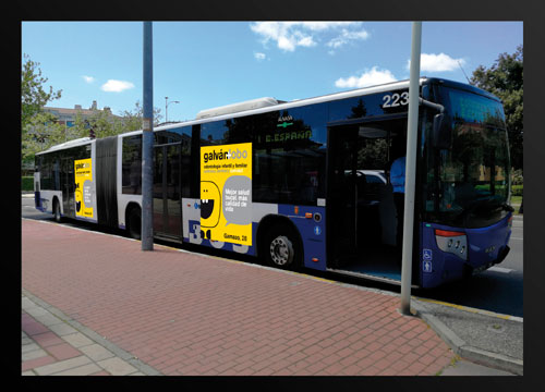 campaña autobús urbano Valladolid