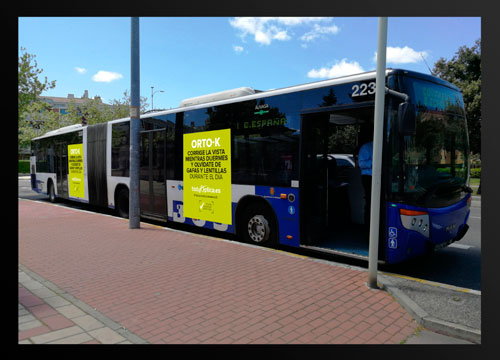 publicidad autobuses Valladolid