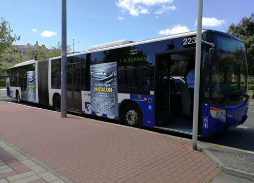 publicidad exterior autobús