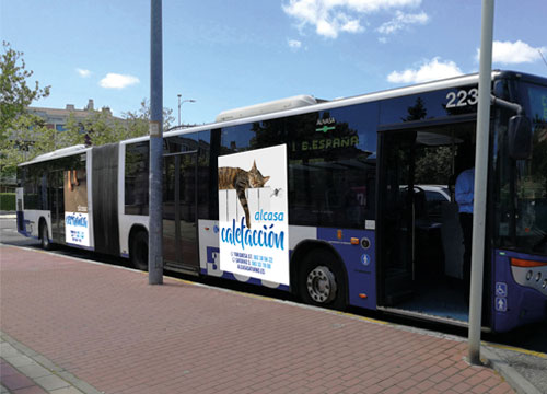 bus urbano publicidad