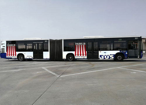 campaña publicidad autobús urbano